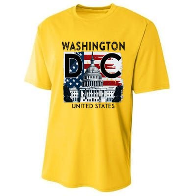 Washington Dc Capitol Hill Usa Souvenirs Gifts Performance Sprint T-Shirt