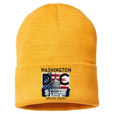 Washington Dc Capitol Hill Usa Souvenirs Gifts Sustainable Knit Beanie