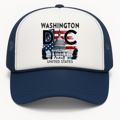 Washington Dc Capitol Hill Usa Souvenirs Gifts Trucker Hat