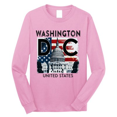 Washington Dc Capitol Hill Usa Souvenirs Gifts Long Sleeve Shirt