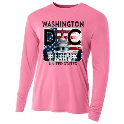 Washington Dc Capitol Hill Usa Souvenirs Gifts Cooling Performance Long Sleeve Crew