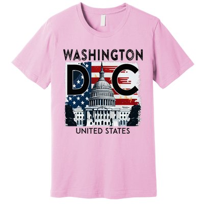 Washington Dc Capitol Hill Usa Souvenirs Gifts Premium T-Shirt