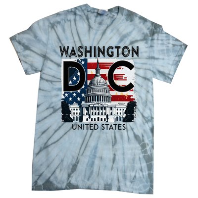 Washington Dc Capitol Hill Usa Souvenirs Gifts Tie-Dye T-Shirt