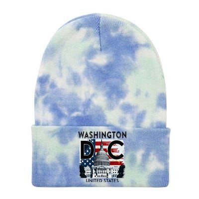 Washington Dc Capitol Hill Usa Souvenirs Gifts Tie Dye 12in Knit Beanie