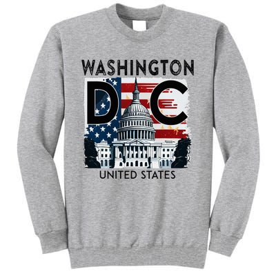 Washington Dc Capitol Hill Usa Souvenirs Gifts Tall Sweatshirt