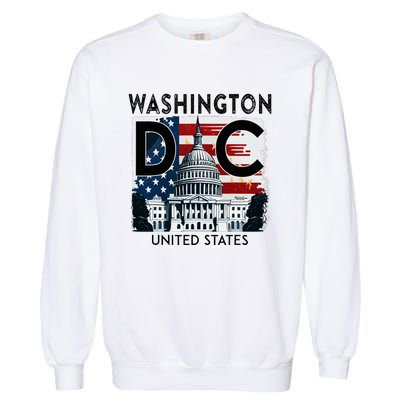 Washington Dc Capitol Hill Usa Souvenirs Gifts Garment-Dyed Sweatshirt