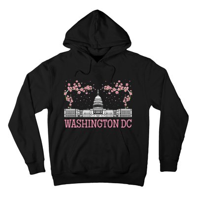 Washington Dc Cherry Blossom Monument Hoodie