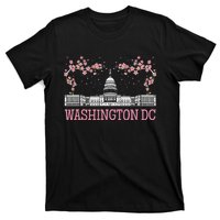 Washington Dc Cherry Blossom Monument T-Shirt