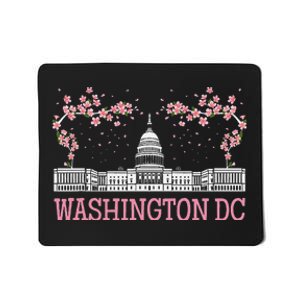 Washington Dc Cherry Blossom Monument Mousepad