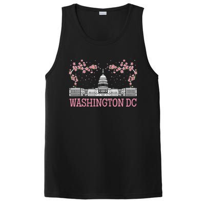 Washington Dc Cherry Blossom Monument PosiCharge Competitor Tank