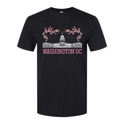 Washington Dc Cherry Blossom Monument Softstyle CVC T-Shirt