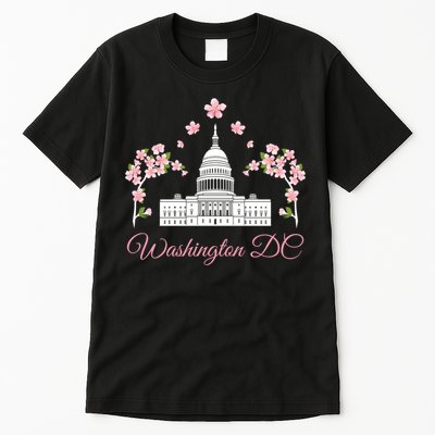 Washington Dc Cherry Blossom Gift Tall T-Shirt