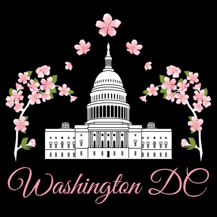 Washington Dc Cherry Blossom Gift 16 in Basic Backpack