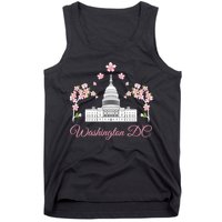 Washington Dc Cherry Blossom Gift Tank Top