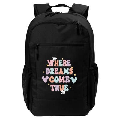 Where Dreams Come True Cute Magical World Castle Daily Commute Backpack