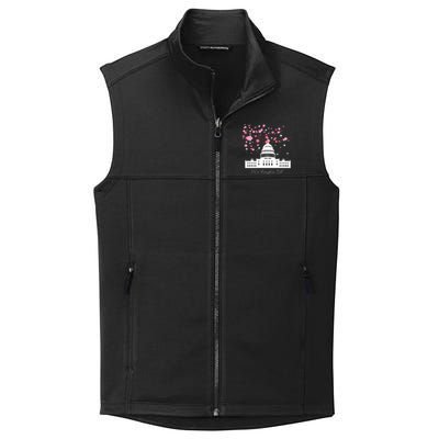 Washington Dc Capitol Building Cherry Blossoms Collective Smooth Fleece Vest