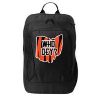 Who Dey? Cincinnati Ohio City Backpack