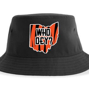 Who Dey? Cincinnati Ohio Sustainable Bucket Hat