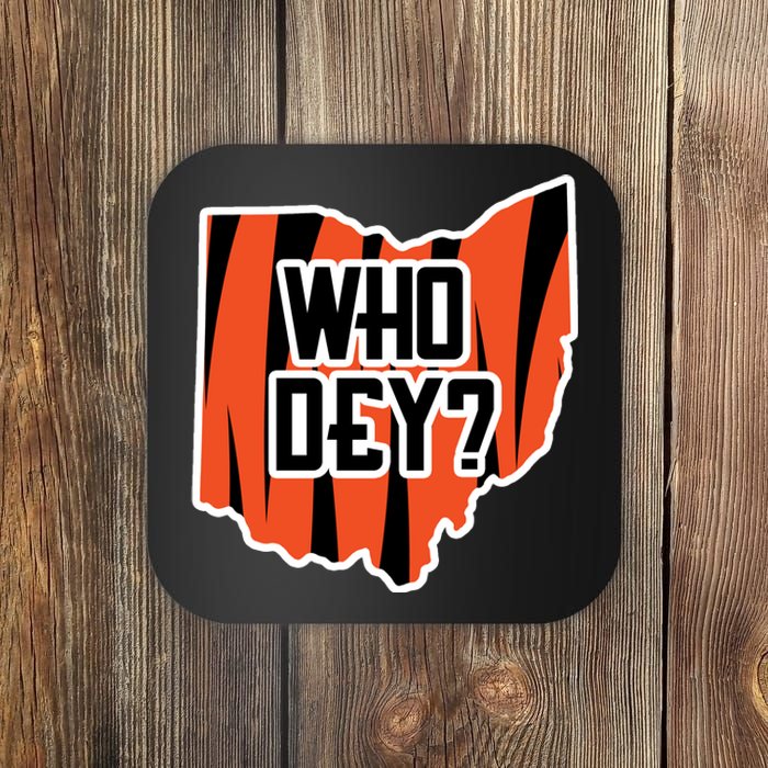 Who Dey? Cincinnati Ohio Coaster