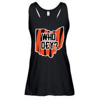 Who Dey? Cincinnati Ohio Ladies Essential Flowy Tank