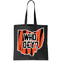 Who Dey? Cincinnati Ohio Tote Bag