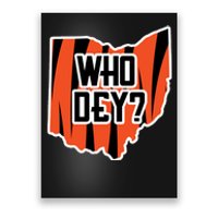 Who Dey? Cincinnati Ohio Poster