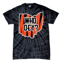 Who Dey? Cincinnati Ohio Tie-Dye T-Shirt