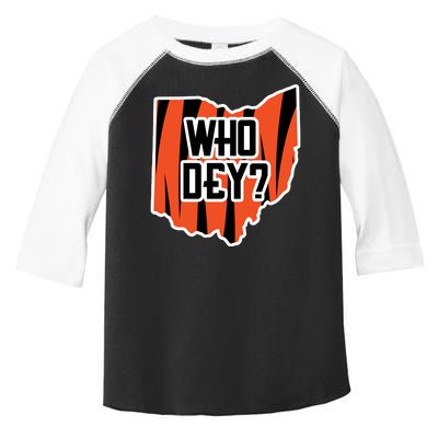 Who Dey? Cincinnati Ohio Toddler Fine Jersey T-Shirt