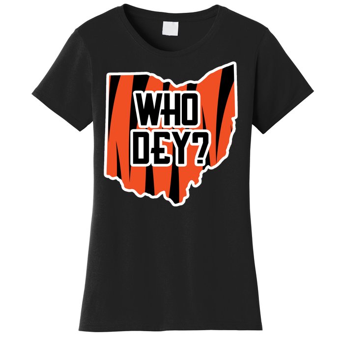 Who Dey? Cincinnati Ohio Women's T-Shirt