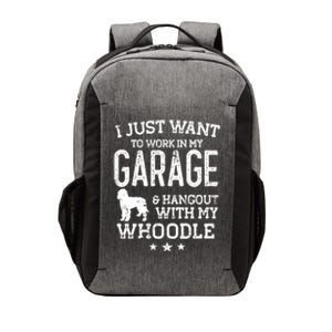 Whoodle Dad Car Garage Hangout Gift Vector Backpack