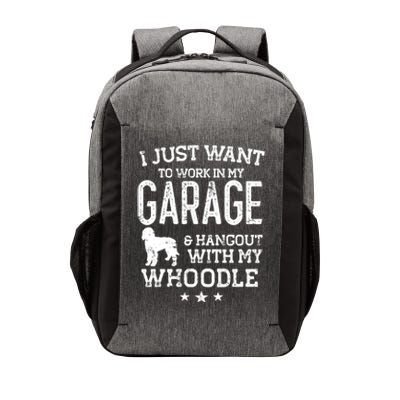 Whoodle Dad Car Garage Hangout Gift Vector Backpack