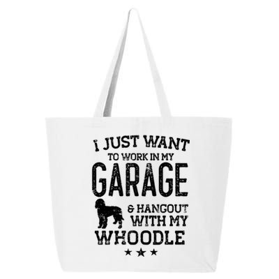 Whoodle Dad Car Garage Hangout Gift 25L Jumbo Tote