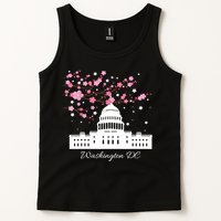 Washington DC Capitol Building Cherry Blossoms TShirt Tank Top