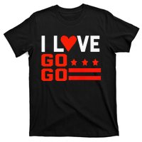 Washington D C I Love Go Go Music Gift For Kids And Adults T-Shirt