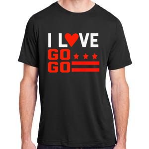 Washington D C I Love Go Go Music Gift For Kids And Adults Adult ChromaSoft Performance T-Shirt