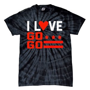 Washington D C I Love Go Go Music Gift For Kids And Adults Tie-Dye T-Shirt