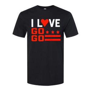 Washington D C I Love Go Go Music Gift For Kids And Adults Softstyle CVC T-Shirt