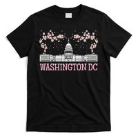 Washington DC Cherry Blossom Monument T-Shirt