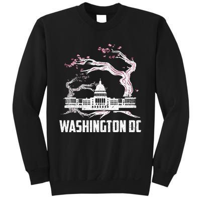 Washington Dc Cherry Blossom Capitol Hill Usa Souvenir Sweatshirt