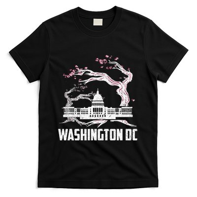 Washington Dc Cherry Blossom Capitol Hill Usa Souvenir T-Shirt