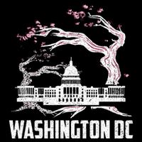 Washington Dc Cherry Blossom Capitol Hill Usa Souvenir Backpack