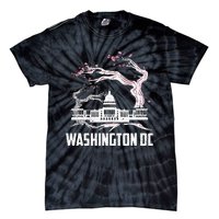 Washington Dc Cherry Blossom Capitol Hill Usa Souvenir Tie-Dye T-Shirt