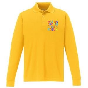 Will Do Chores For Robux Performance Long Sleeve Polo