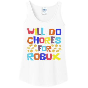 Will Do Chores For Robux Ladies Essential Tank