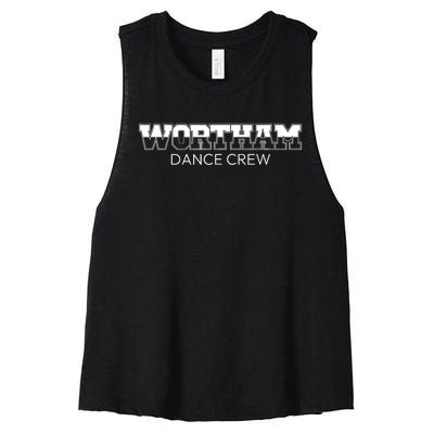 Wortham Dance Crew Women's Racerback Cropped Tank