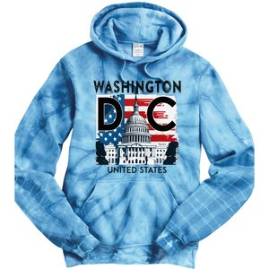 Washington Dc Capitol Hill Usa Souvenirs Gifts Tie Dye Hoodie