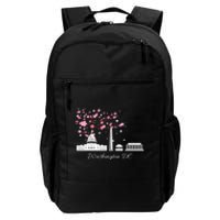 Washington DC Cherry Blossoms Monuments Memorials TShirt Daily Commute Backpack