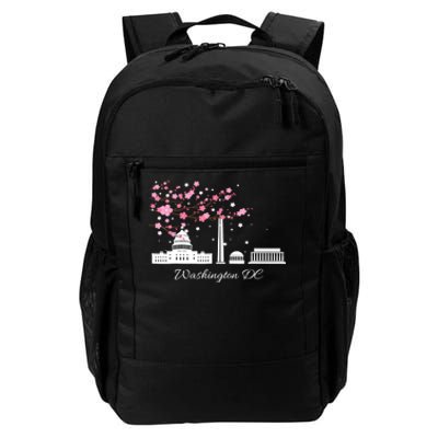 Washington DC Cherry Blossoms Monuments Memorials TShirt Daily Commute Backpack