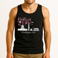 Washington DC Cherry Blossoms Monuments Memorials TShirt Tank Top