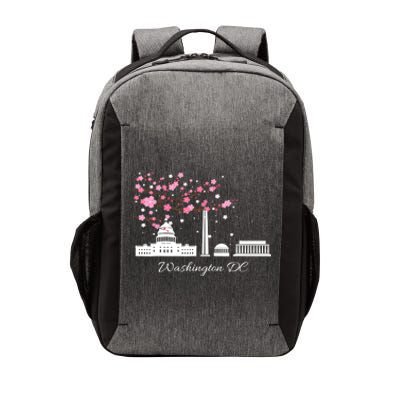 Washington DC Cherry Blossoms Monuments Memorials TShirt Vector Backpack